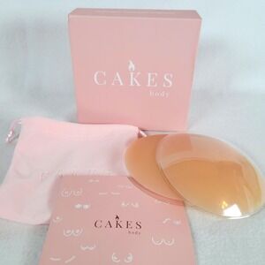 CAKES body Womens Nipple Covers OG Honey Silicone Grippy Pasties Size OG Honey